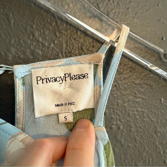 Revolve Privacy Please LeHunt Dress in Gramont Floral Wrap Size S - Picture 4 of 7